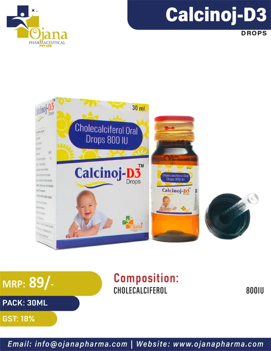 Vitamin D3 Drops Packaging